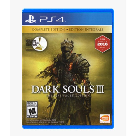 Dark Souls III: The Fire Fades Edition PS4